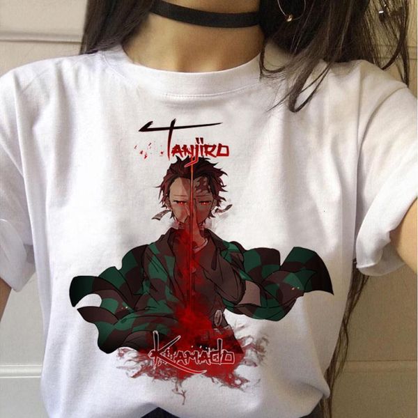 2021 japanese anime female t-shirt funny slayer tshirt graphic treetwear punk kimetsu no yaiba t-shirt clothes, White
2021 japanese anime female t-shirt funny slayer tshirt graphic treetwear punk kimetsu no yaiba t-shirt clothes, White