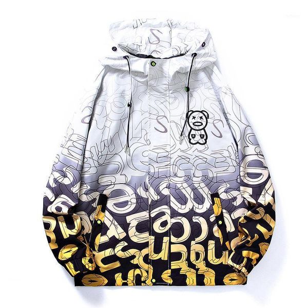 men's jackets oversized gradient windbreaker jacket spring and autumn korean version of the trend loose fat hooded, Black;brown
men's jackets oversized gradient windbreaker jacket spring and autumn korean version of the trend loose fat hooded, Black;brown