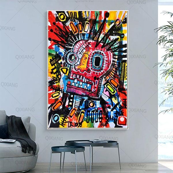 paintings painting graffiti jean michel basquiat custom poster modern wall art pictures print canvas in livingroom home decor
paintings painting graffiti jean michel basquiat custom poster modern wall art pictures print canvas in livingroom home decor