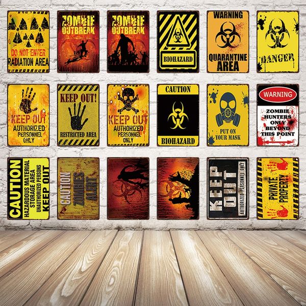 beware zombie danger keep out metal sign festival party poster public decor bar wall art painting 20*30 cm size dy30
beware zombie danger keep out metal sign festival party poster public decor bar wall art painting 20*30 cm size dy30