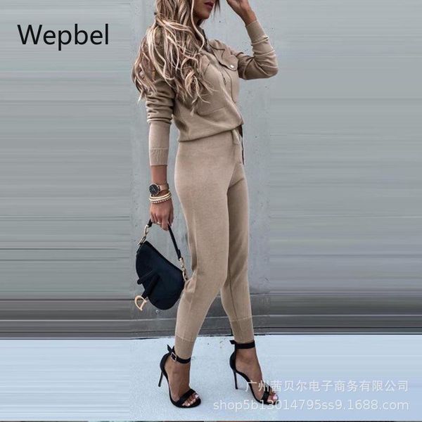 women's two piece pants wepbel ladies outwear sport tracksuit casual zipper drawstring trousers suit women sets 2 outfits, White
women's two piece pants wepbel ladies outwear sport tracksuit casual zipper drawstring trousers suit women sets 2 outfits, White