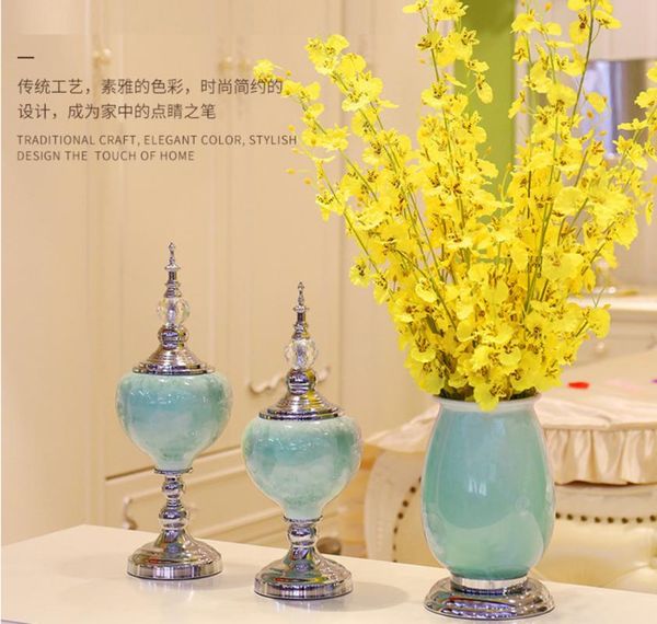 european style flower glaze ceramic ornaments entrance tv box table decorations creativity for flowers decoration vase
european style flower glaze ceramic ornaments entrance tv box table decorations creativity for flowers decoration vase