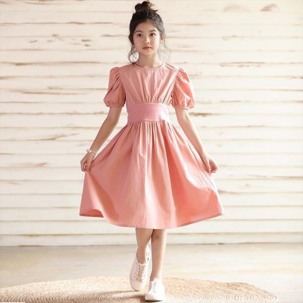 Girls Summer Puff Sleeve Pink Girl Dress Waist Baby Princess For Party Teenage Kids Cotton Leisure Midi, 5607, Red;yellow
Girls Summer Puff Sleeve Pink Girl Dress Waist Baby Princess For Party Teenage Kids Cotton Leisure Midi, 5607, Red;yellow