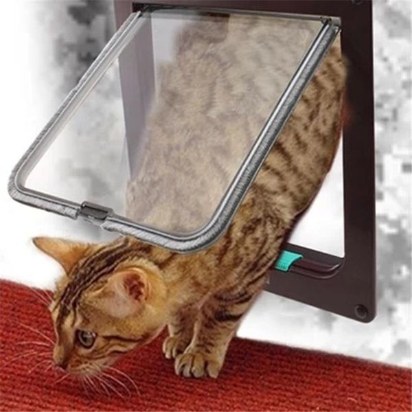 cat carriers,crates & houses 4 way lockable dog kitten door security flap animal small pet gate supplies abs material
cat carriers,crates & houses 4 way lockable dog kitten door security flap animal small pet gate supplies abs material