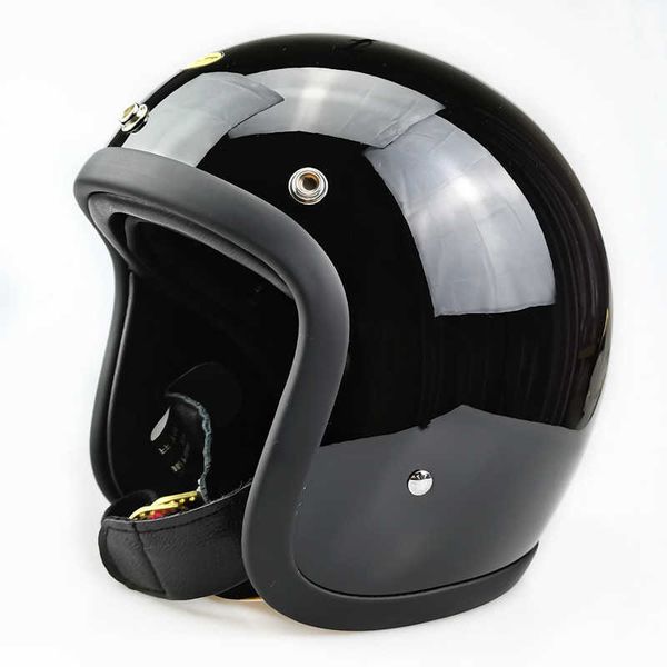 

geniune tt&co motorcycle helmet japanese style open face light weight shell 500tx series with mask lens q0630