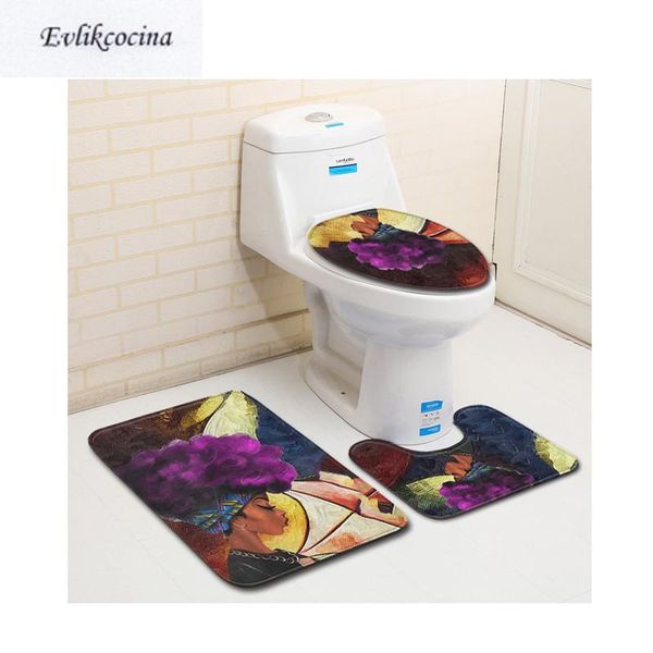 bath mats ng 3pcs purple hair african woman banyo bathroom carpet toilet mat set non slip tapis salle de bain alfombra bano
bath mats ng 3pcs purple hair african woman banyo bathroom carpet toilet mat set non slip tapis salle de bain alfombra bano