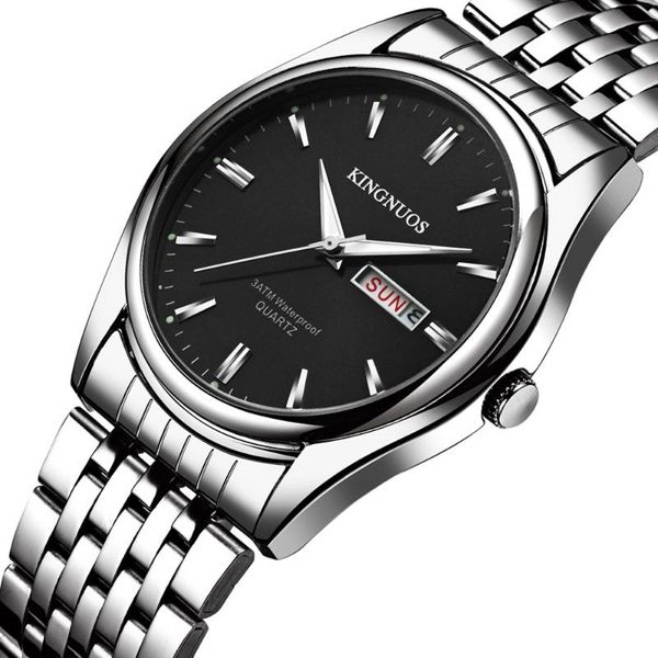 wristwatches 2021 kingnuos brand design business man watch steel waterproof luminous hour date week clock male hodinky quartz men's, Slivery;brown
wristwatches 2021 kingnuos brand design business man watch steel waterproof luminous hour date week clock male hodinky quartz men's, Slivery;brown