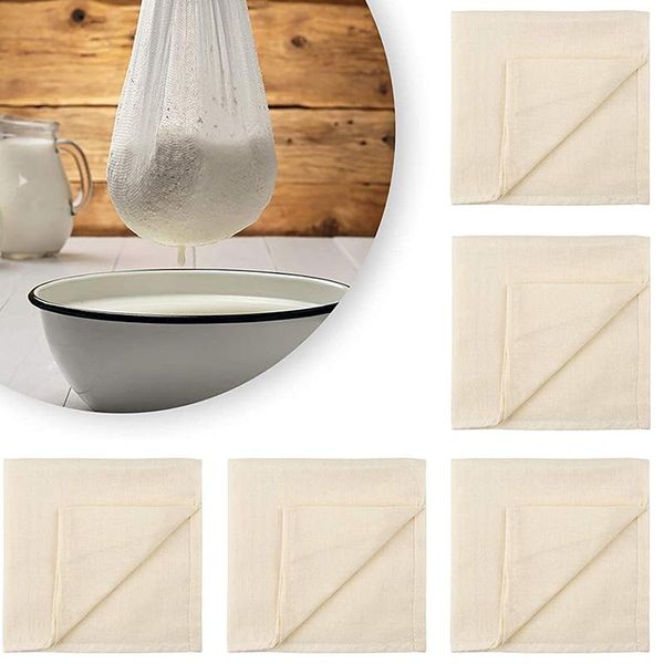 baking & pastry tools 5pcs/lot 50cm kitchen cotton filter cloth for cooking butter vegetables milk and nuts unbleached microfiber cheese
baking & pastry tools 5pcs/lot 50cm kitchen cotton filter cloth for cooking butter vegetables milk and nuts unbleached microfiber cheese