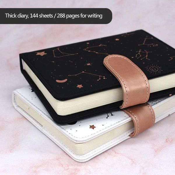 notepads notebook agenda planner starry sky pattern a6 diary full year undated daily&monthly plan soft leather 288 pages journal, Purple;pink
notepads notebook agenda planner starry sky pattern a6 diary full year undated daily&monthly plan soft leather 288 pages journal, Purple;pink