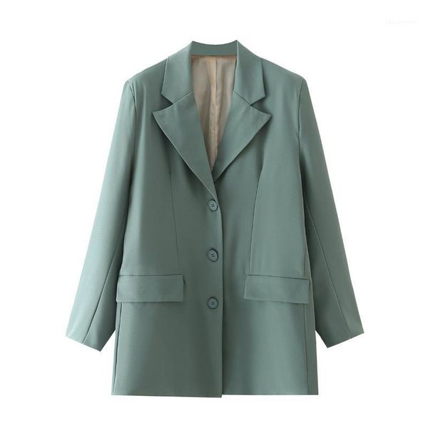 women's suits & blazers blsqr green elegant office lady single breasted vintage chic blazer coat female fashion straight jackets women, White;black
women's suits & blazers blsqr green elegant office lady single breasted vintage chic blazer coat female fashion straight jackets women, White;black