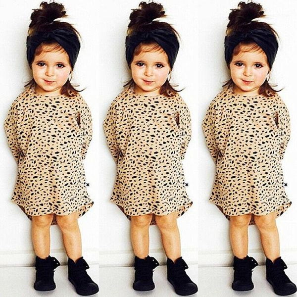 girl's dresses girl t-shirt 0-5y kid baby girls leopard print 3/4 sleeve party dress sundress1, Red;yellow
girl's dresses girl t-shirt 0-5y kid baby girls leopard print 3/4 sleeve party dress sundress1, Red;yellow