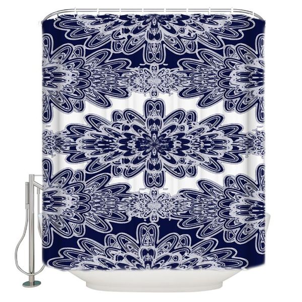 shower curtains blue floral damask extra long fabric bath bathroom decor sets with hooks polyester home decoration
shower curtains blue floral damask extra long fabric bath bathroom decor sets with hooks polyester home decoration