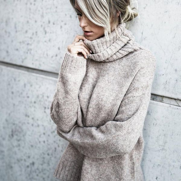 women's sweaters turtleneck thin pullovers sweater slit long sleeve black woman harajuku warm autumn winter fashion, White;black
women's sweaters turtleneck thin pullovers sweater slit long sleeve black woman harajuku warm autumn winter fashion, White;black