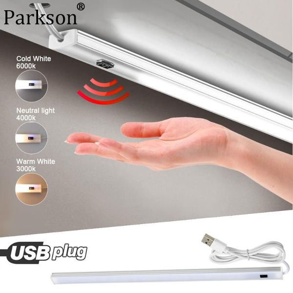 5v usb led kitchen cabinet light 3 colors smart hand sweep sensor lamp wardrobe closet lighting bedroom reading lamptube 30/50cm
5v usb led kitchen cabinet light 3 colors smart hand sweep sensor lamp wardrobe closet lighting bedroom reading lamptube 30/50cm