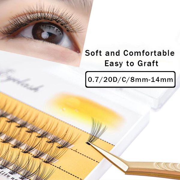 false eyelashes visible 20d cluster 3d extension 9mm-14mm natural 0.07mm thickness mink strip lashes individual makeup cilia
false eyelashes visible 20d cluster 3d extension 9mm-14mm natural 0.07mm thickness mink strip lashes individual makeup cilia