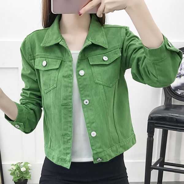 women's jackets women autumn winter fashion lapel casual denim buttons blazer jeans jacket cardigan female streetwear outerwear d102#, Black;brown
women's jackets women autumn winter fashion lapel casual denim buttons blazer jeans jacket cardigan female streetwear outerwear d102#, Black;brown