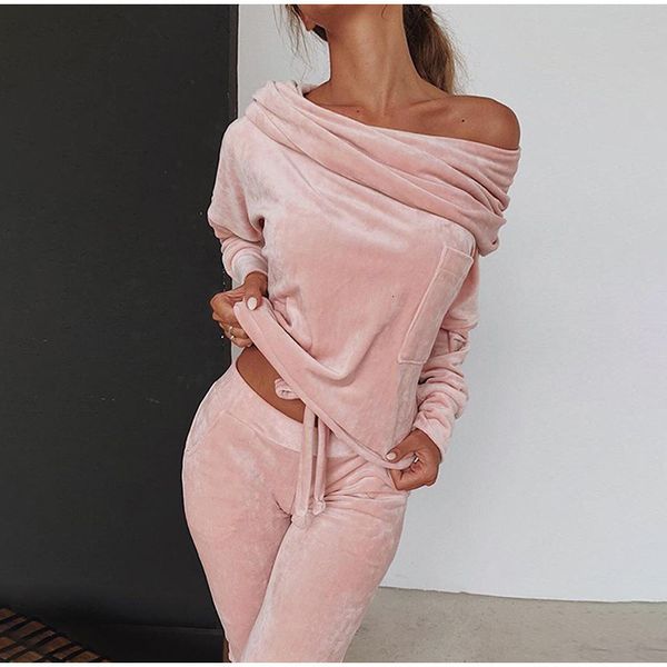 women's training suit off shoulder flowers grab women jogging 2-piece sets sports sweatshirts lent herf lounge wear suits nightwear, Gray
women's training suit off shoulder flowers grab women jogging 2-piece sets sports sweatshirts lent herf lounge wear suits nightwear, Gray