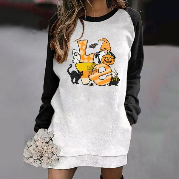 casual dresses halloween gnomes pullover dress long sleeve o neck patchwork women sweatshirt loose pocket vestidos 40#, Black;gray
casual dresses halloween gnomes pullover dress long sleeve o neck patchwork women sweatshirt loose pocket vestidos 40#, Black;gray