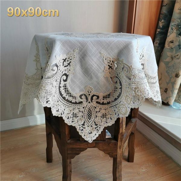 table cloth quality european cotton and linen fabric lace embroidery retro tablecloth balcony bedroom small round mantel nappe
table cloth quality european cotton and linen fabric lace embroidery retro tablecloth balcony bedroom small round mantel nappe