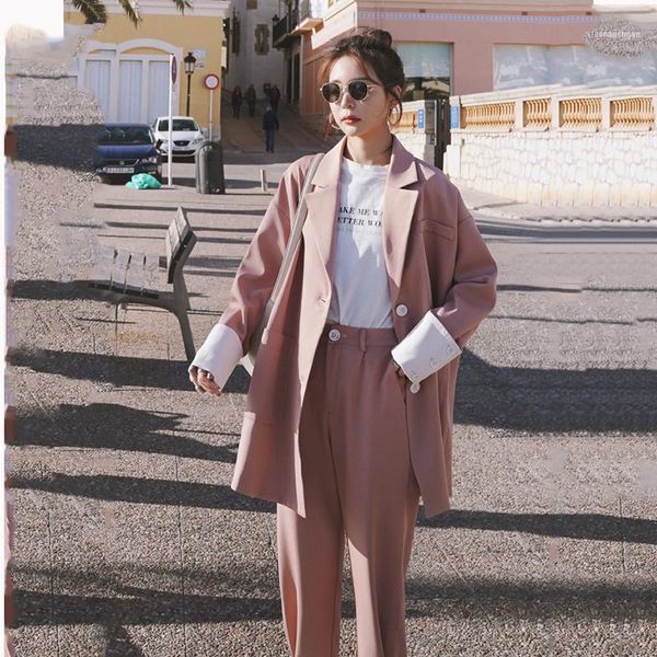 women's two piece pants really s two-piece set of light familiar style 2021 spring retro intellectual suit jacket +wide leg sui, White
women's two piece pants really s two-piece set of light familiar style 2021 spring retro intellectual suit jacket +wide leg sui, White