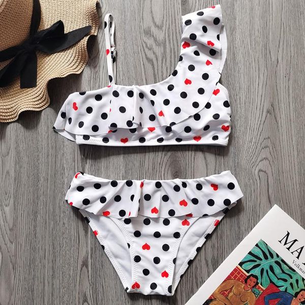 falbala girl swimsuit kids dot heart two piece children's swimwear 7-14 years girl bikini set padded bathing suit beachwear
falbala girl swimsuit kids dot heart two piece children's swimwear 7-14 years girl bikini set padded bathing suit beachwear