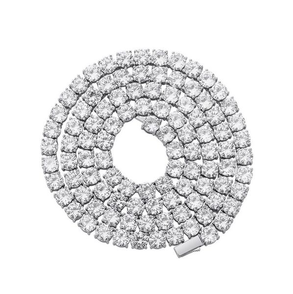 tennis chain iced out chains 6mm hip hop jewelry men pendant necklace micro cubic zirconia copper set diamond necklace bread square diamon, Silver
tennis chain iced out chains 6mm hip hop jewelry men pendant necklace micro cubic zirconia copper set diamond necklace bread square diamon, Silver
