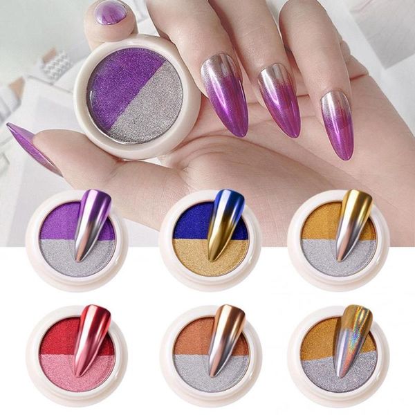 nail glitter women art two-color mirror powder titanium diy manicure accessories shine gel polish flakes, Silver;gold
nail glitter women art two-color mirror powder titanium diy manicure accessories shine gel polish flakes, Silver;gold