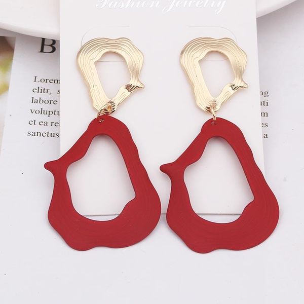 dangle & chandelier 2021 big statement earrings red green black gold pendant earring irregular long geometric drop for women wedding, Silver
dangle & chandelier 2021 big statement earrings red green black gold pendant earring irregular long geometric drop for women wedding, Silver