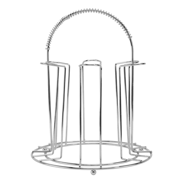 hooks & rails stainless steel 6 cups mug glass stand holder home kitchen hanging drainer storage rack drying shelf accessories
hooks & rails stainless steel 6 cups mug glass stand holder home kitchen hanging drainer storage rack drying shelf accessories