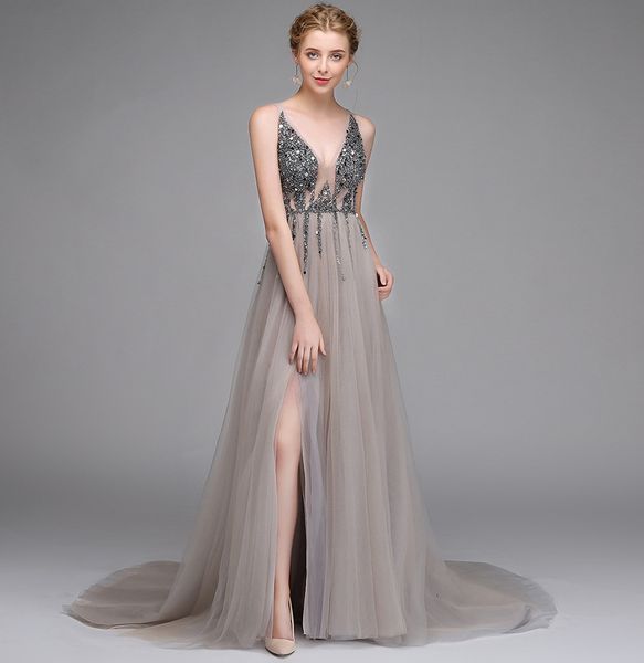 bridesmaid dresses party 2021 spring and autumn long banquet v-ne evening host, White;black
bridesmaid dresses party 2021 spring and autumn long banquet v-ne evening host, White;black