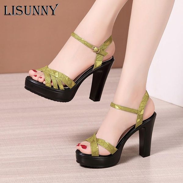 dress shoes lisunny 2021 platform sandals block heel woman summer open toe high heels ladies office party big size, Black
dress shoes lisunny 2021 platform sandals block heel woman summer open toe high heels ladies office party big size, Black