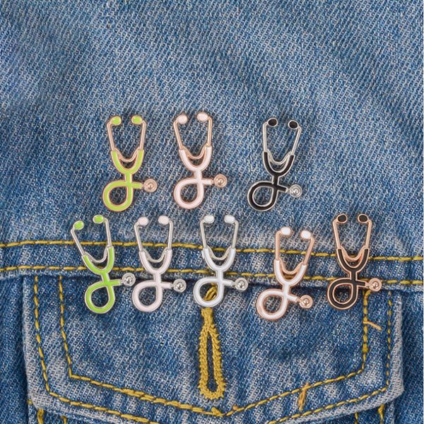 nurse doctor stethoscope enamel brooch pins creative lapel brooches badge for women men girl boy fashion jewelry gift, Gray
nurse doctor stethoscope enamel brooch pins creative lapel brooches badge for women men girl boy fashion jewelry gift, Gray
