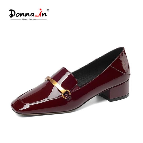 donna-in 2021 new fashion metal decoration genuine leather shoes women pumps shoes casual spring thick heel women's loafers, Black
donna-in 2021 new fashion metal decoration genuine leather shoes women pumps shoes casual spring thick heel women's loafers, Black