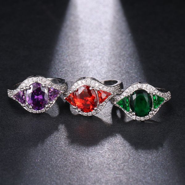 selling bohemian egg-shaped elegant zircon ring european and american fashion personality jewelry anniversary gifts wholesale, Golden;silver
selling bohemian egg-shaped elegant zircon ring european and american fashion personality jewelry anniversary gifts wholesale, Golden;silver