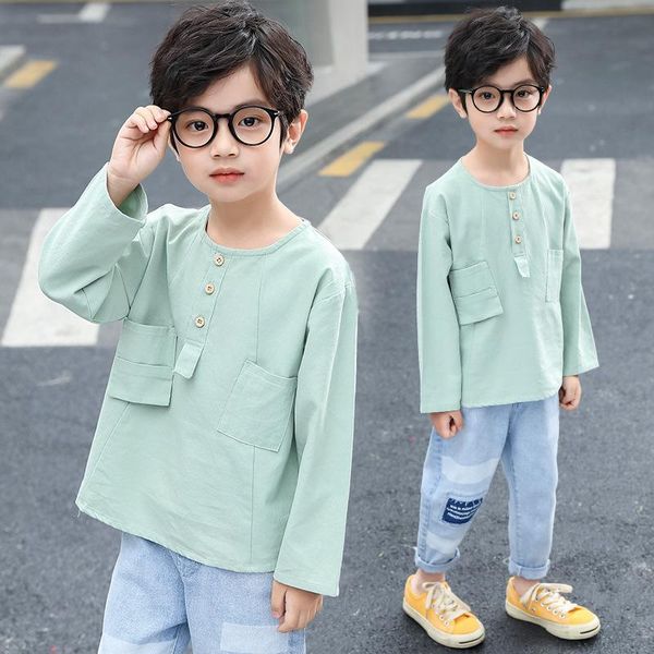 shirts spring 2021 baby boy solid shirt clothing boys cotton long sleeve for kids pockets patchwork blouses clothes 6 8 10 12 y, White;black
shirts spring 2021 baby boy solid shirt clothing boys cotton long sleeve for kids pockets patchwork blouses clothes 6 8 10 12 y, White;black