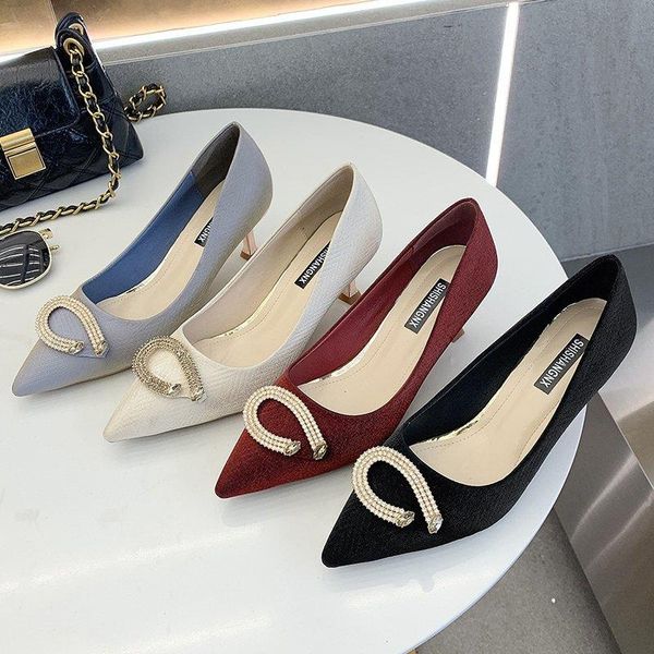 dress shoes 2021 casual high heels women's fashion single stiletto heel sandals wedding party work white, Black
dress shoes 2021 casual high heels women's fashion single stiletto heel sandals wedding party work white, Black