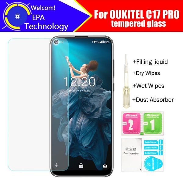 6.35 inch oukitel c17 pro tempered glass 100% original premium 9h 2.5d screen protector film for c17 pro (not full cover)
6.35 inch oukitel c17 pro tempered glass 100% original premium 9h 2.5d screen protector film for c17 pro (not full cover)