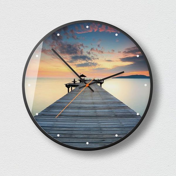 wall clocks far scenery modern silent metal round decorative clock extremely simple art fashion paint process durabo24
wall clocks far scenery modern silent metal round decorative clock extremely simple art fashion paint process durabo24