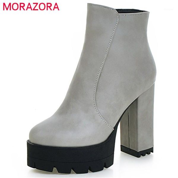 boots morazora platform female pu soft leather ankle for women high heels shoes woman fashion big size 34-421, Black
boots morazora platform female pu soft leather ankle for women high heels shoes woman fashion big size 34-421, Black
