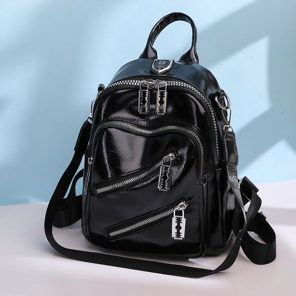 small backpack women multifunctional pu leather backpacks new fashion ladies casual travel backpack school bag
small backpack women multifunctional pu leather backpacks new fashion ladies casual travel backpack school bag