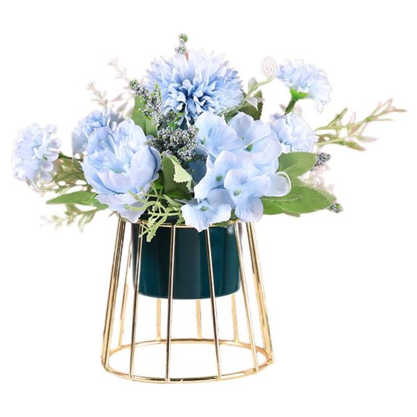 decorative flowers & wreaths 1pc artificial hydrangea ornament iron art ceramic flowerpot decor simulation flower home deskdecoration (p
decorative flowers & wreaths 1pc artificial hydrangea ornament iron art ceramic flowerpot decor simulation flower home deskdecoration (p