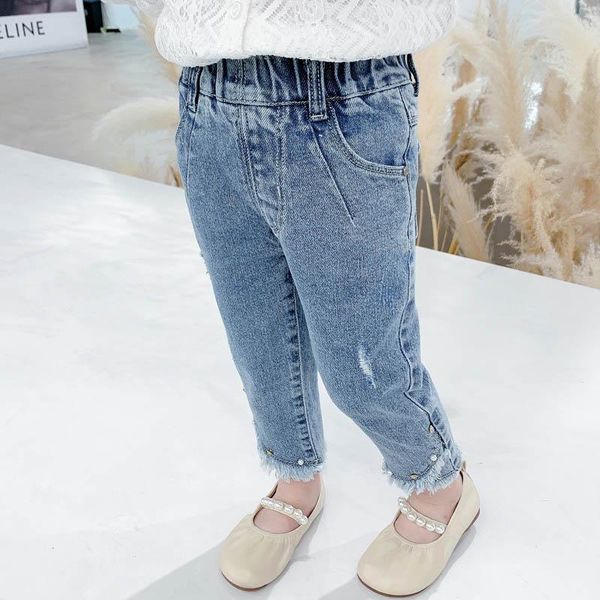 jeans girls pearls toddler ripped kids spring autumn kid clothes casual style, Blue
jeans girls pearls toddler ripped kids spring autumn kid clothes casual style, Blue