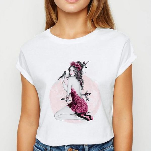2021 summer harajuku vogue tee shirt korean kawaii t shirt flamingo beauty print women t-shirt retro aesthetic top, White
2021 summer harajuku vogue tee shirt korean kawaii t shirt flamingo beauty print women t-shirt retro aesthetic top, White