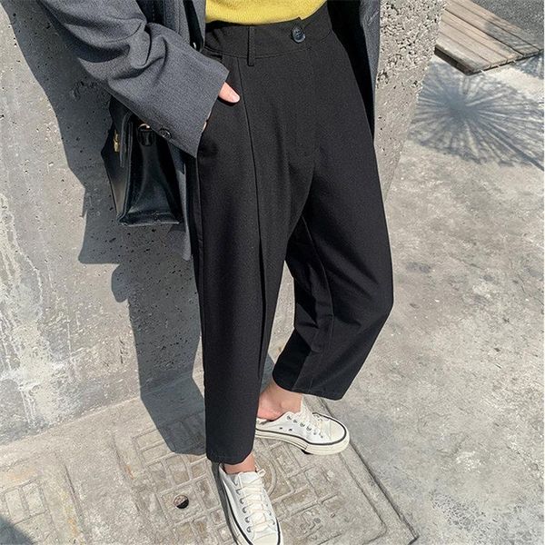 women's pants & capris hzirip loose high waist solid ol streetwear chic 2021 fashion slim all match large size gentle casual trousers, Black;white
women's pants & capris hzirip loose high waist solid ol streetwear chic 2021 fashion slim all match large size gentle casual trousers, Black;white