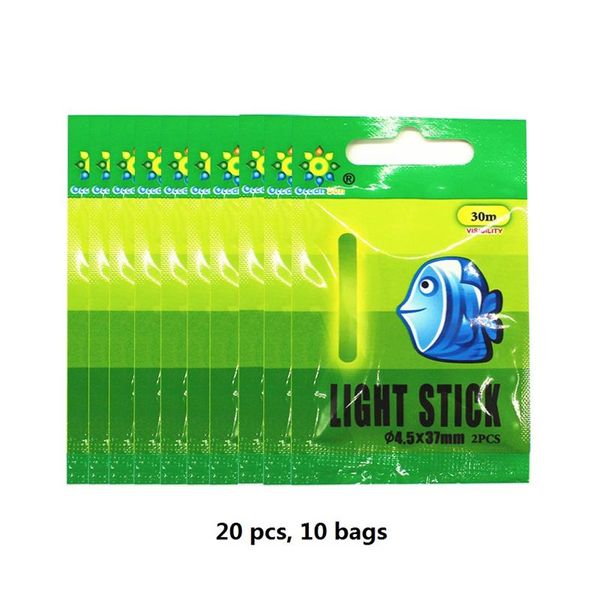 fishing accessories agape 20pcs (10bags) float glow stick night green fluorescent light
fishing accessories agape 20pcs (10bags) float glow stick night green fluorescent light