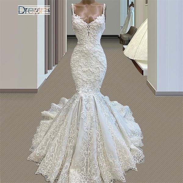2021 pearls handmade mermaid wedding dresses saudi arabia long bridal gowns customized dubai beading bride dresses wedding gowns, White
2021 pearls handmade mermaid wedding dresses saudi arabia long bridal gowns customized dubai beading bride dresses wedding gowns, White