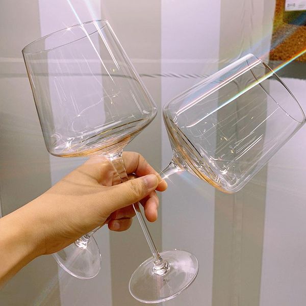 2pcs/set crystal glass wine high-capacity hand painted gold goblet champagne glasses bar party drinkware
2pcs/set crystal glass wine high-capacity hand painted gold goblet champagne glasses bar party drinkware