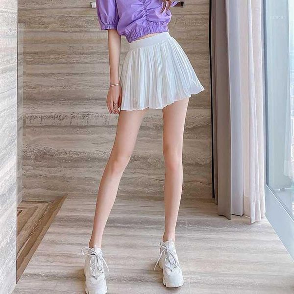 skirts exposed white since a word bitter fleabane skirt waist fashion pleated chiffon female, Black
skirts exposed white since a word bitter fleabane skirt waist fashion pleated chiffon female, Black