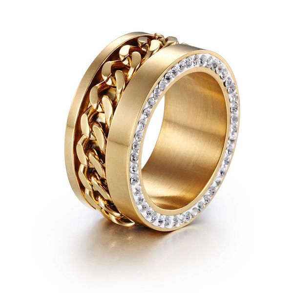 wedding rings stainless steel fashionable jewelry unique design women band rhinestone gold color engagement, Slivery;golden
wedding rings stainless steel fashionable jewelry unique design women band rhinestone gold color engagement, Slivery;golden