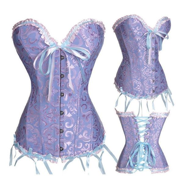 bustiers & corsets women´s women brocade corset zip vintage style corselet overbust ladies plus size 6xl, Black;white
bustiers & corsets women´s women brocade corset zip vintage style corselet overbust ladies plus size 6xl, Black;white